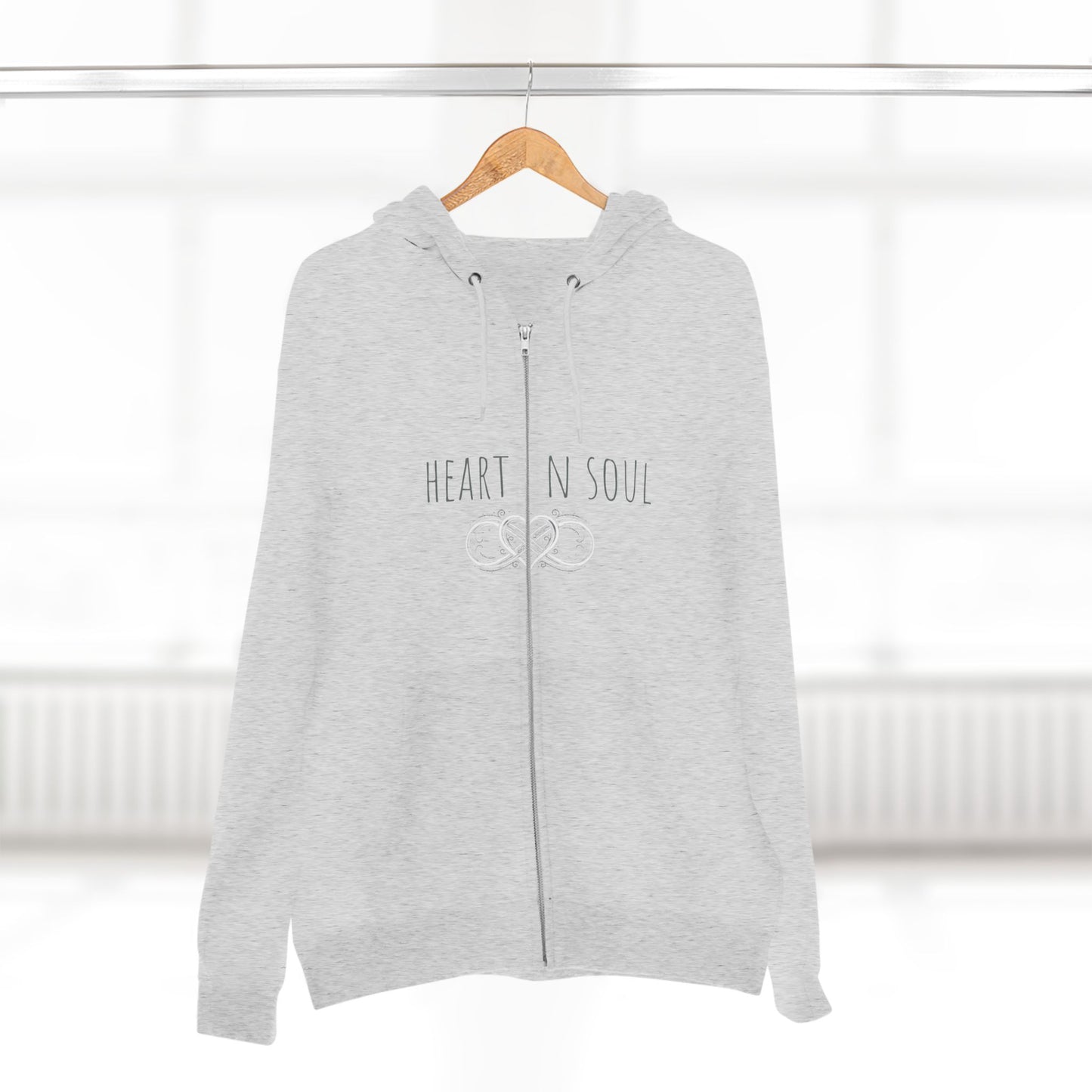 Unisex Zip Hoodie