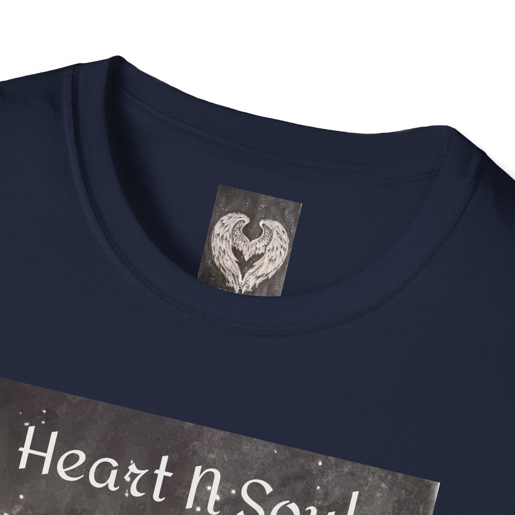 Heart N Soul Angel Wings T-Shirt — Inspirational Graphic Tee