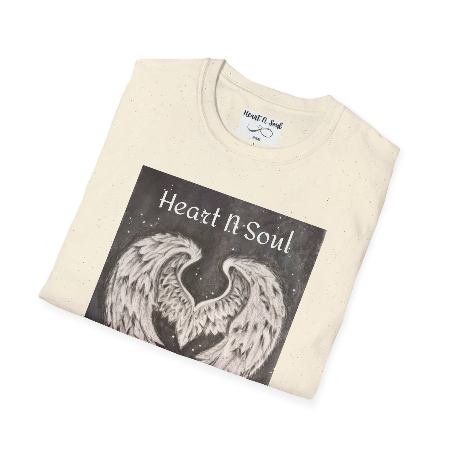 Heart N Soul Angel Wings T-Shirt — Inspirational Graphic Tee