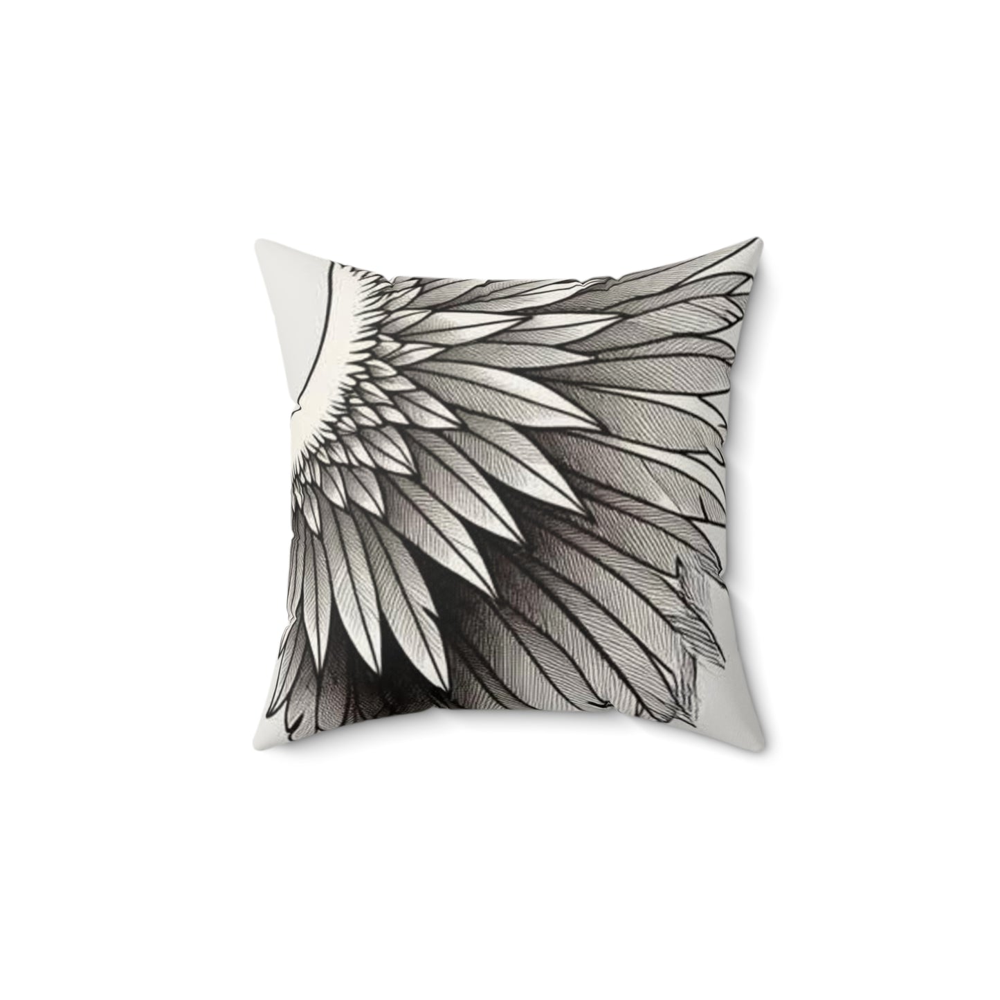 Faux Suede Square Pillow