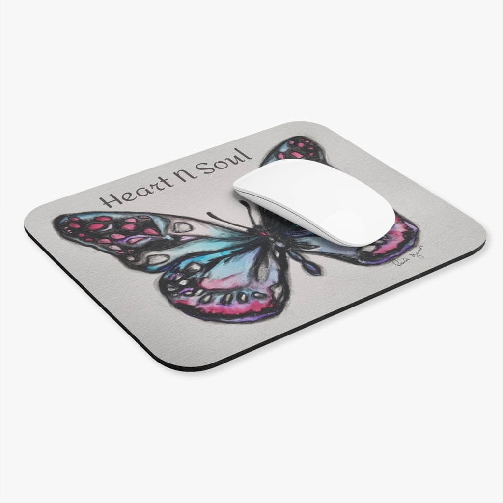 Butterfly Artwork Mouse Pad — Heart N Soul Designs