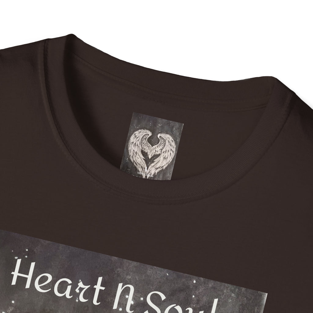Heart N Soul Angel Wings T-Shirt — Inspirational Graphic Tee
