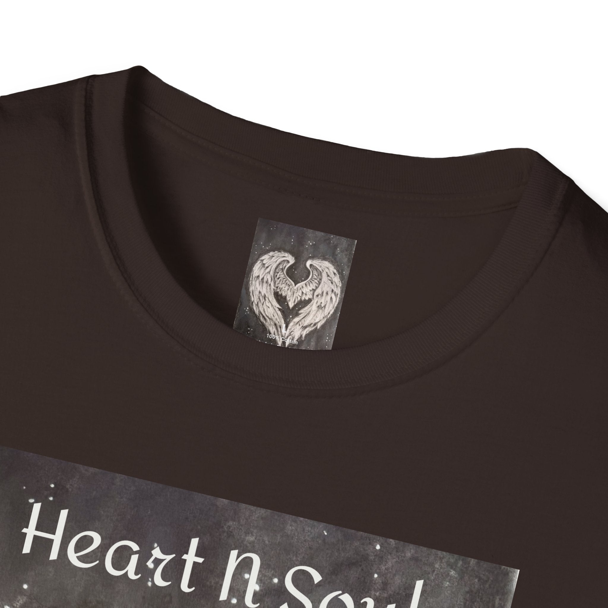 Heart N Soul Angel Wings T-Shirt — Inspirational Graphic Tee