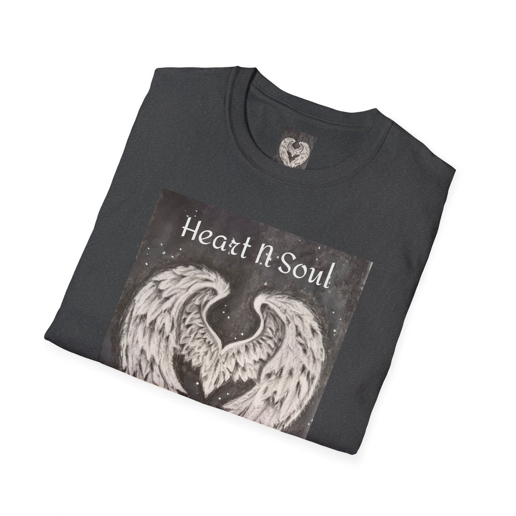 Heart N Soul Angel Wings T-Shirt — Inspirational Graphic Tee