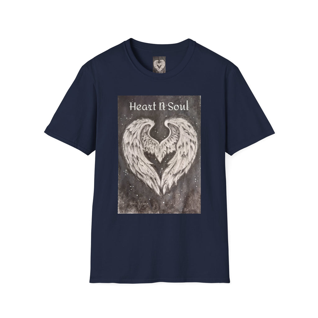 Heart N Soul Angel Wings T-Shirt — Inspirational Graphic Tee