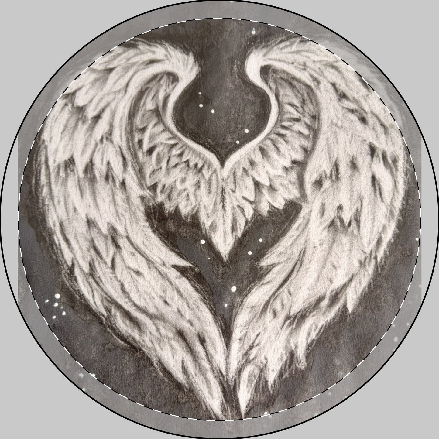 Round Car Magnet