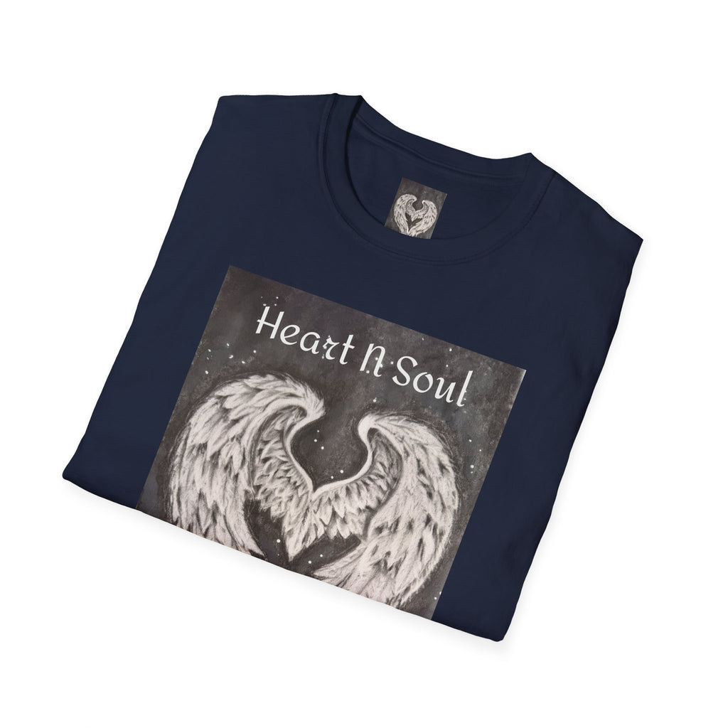 Heart N Soul Angel Wings T-Shirt — Inspirational Graphic Tee