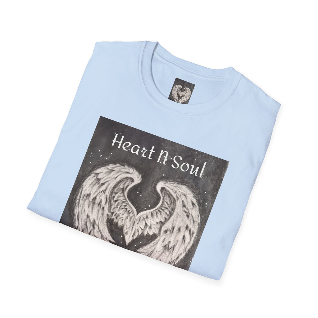 Heart N Soul Angel Wings T-Shirt — Inspirational Graphic Tee