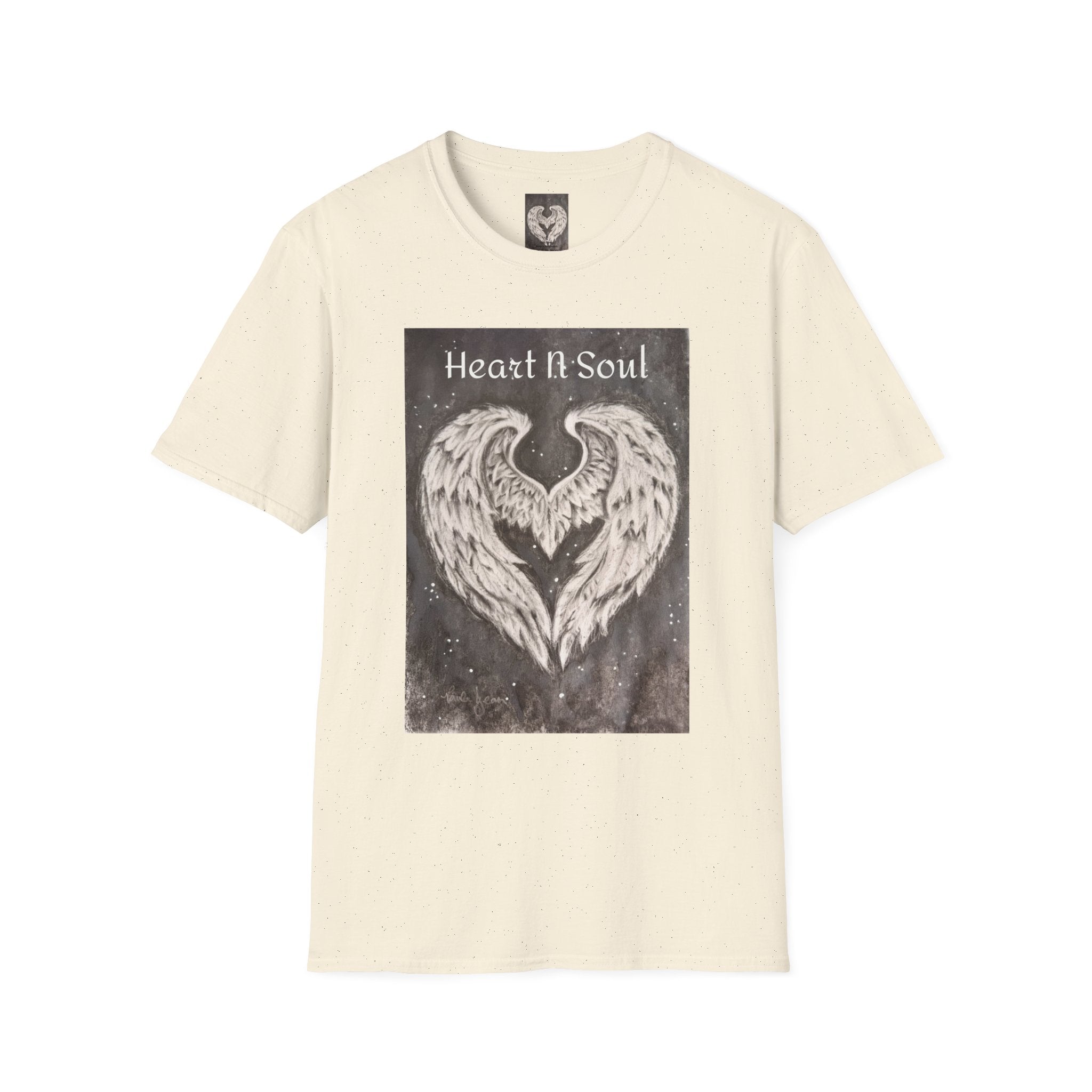 Heart N Soul Angel Wings T-Shirt — Inspirational Graphic Tee