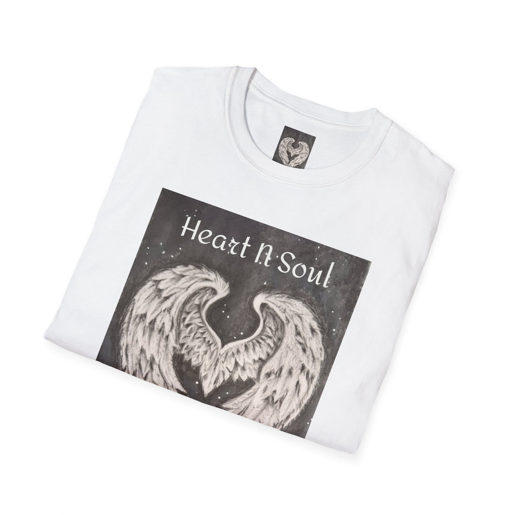 Heart N Soul Angel Wings T-Shirt — Inspirational Graphic Tee