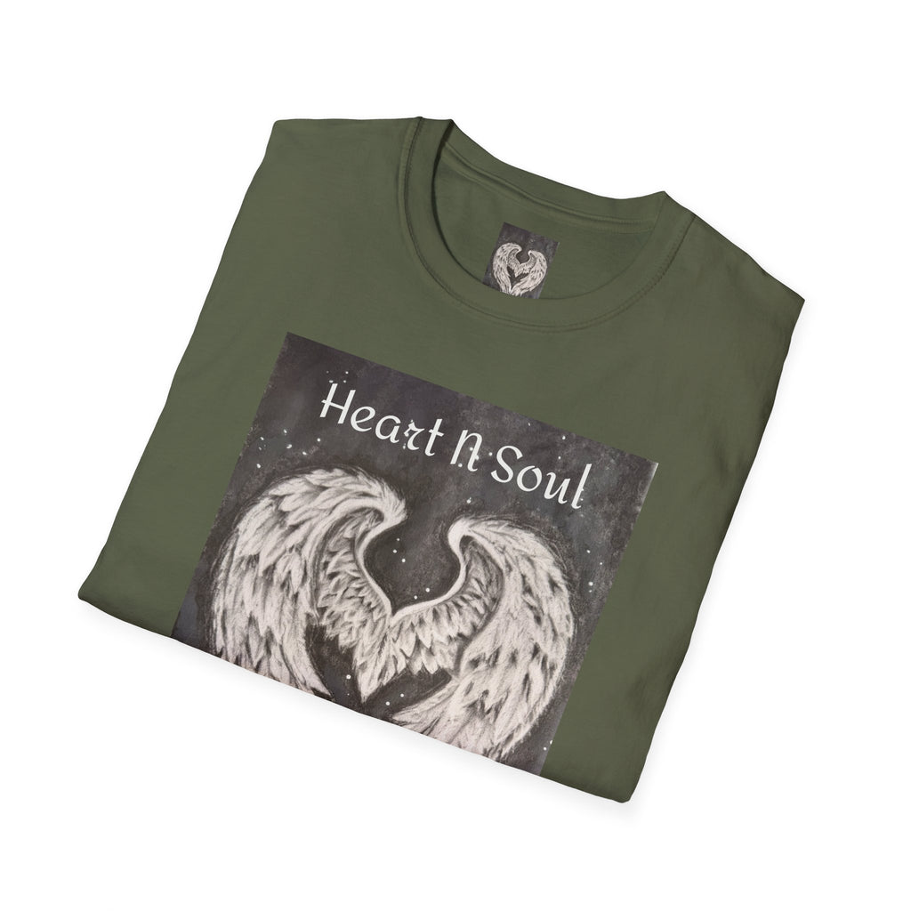 Heart N Soul Angel Wings T-Shirt — Inspirational Graphic Tee