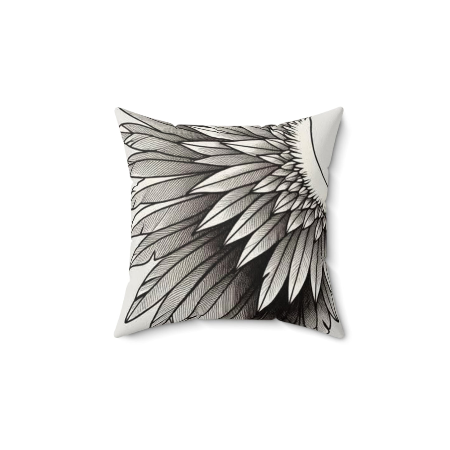Faux Suede Square Pillow